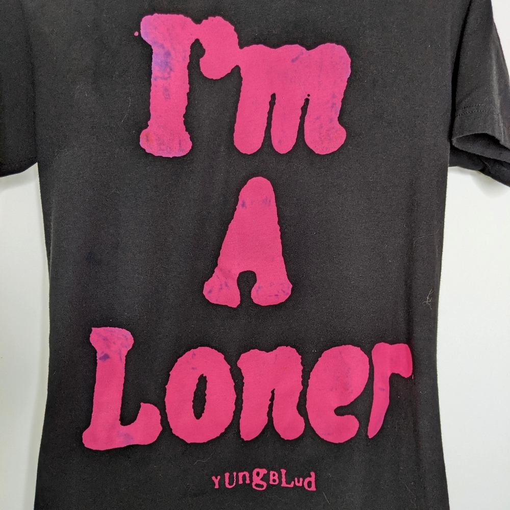 Yungblud S Unisex I'm A Loner T-Shirt Band Alt.